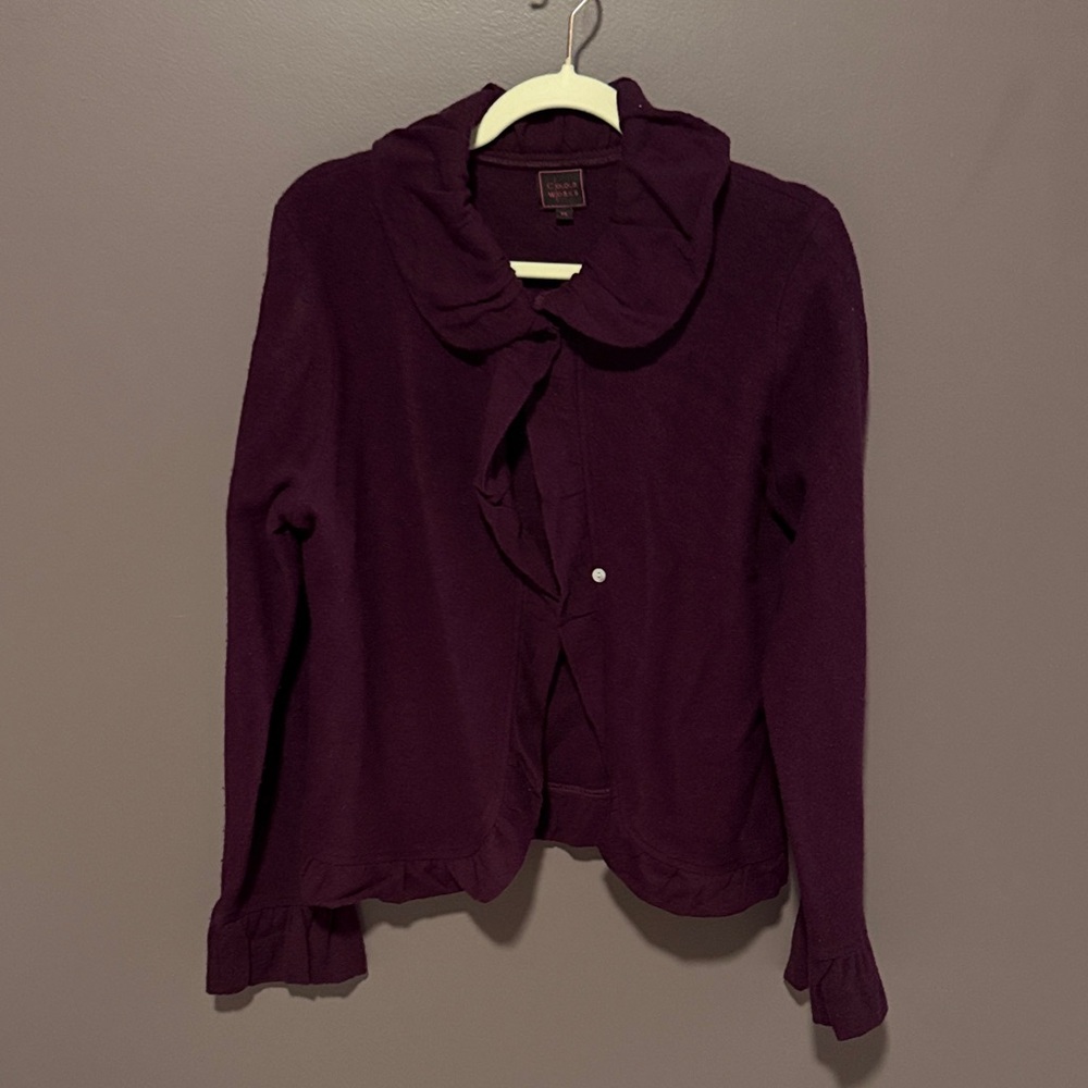 Wool Purple Women's sweater